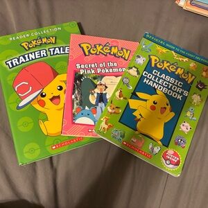 Scholastic Pokémon Trading Card Guide Set - Green, Pink, Yellow